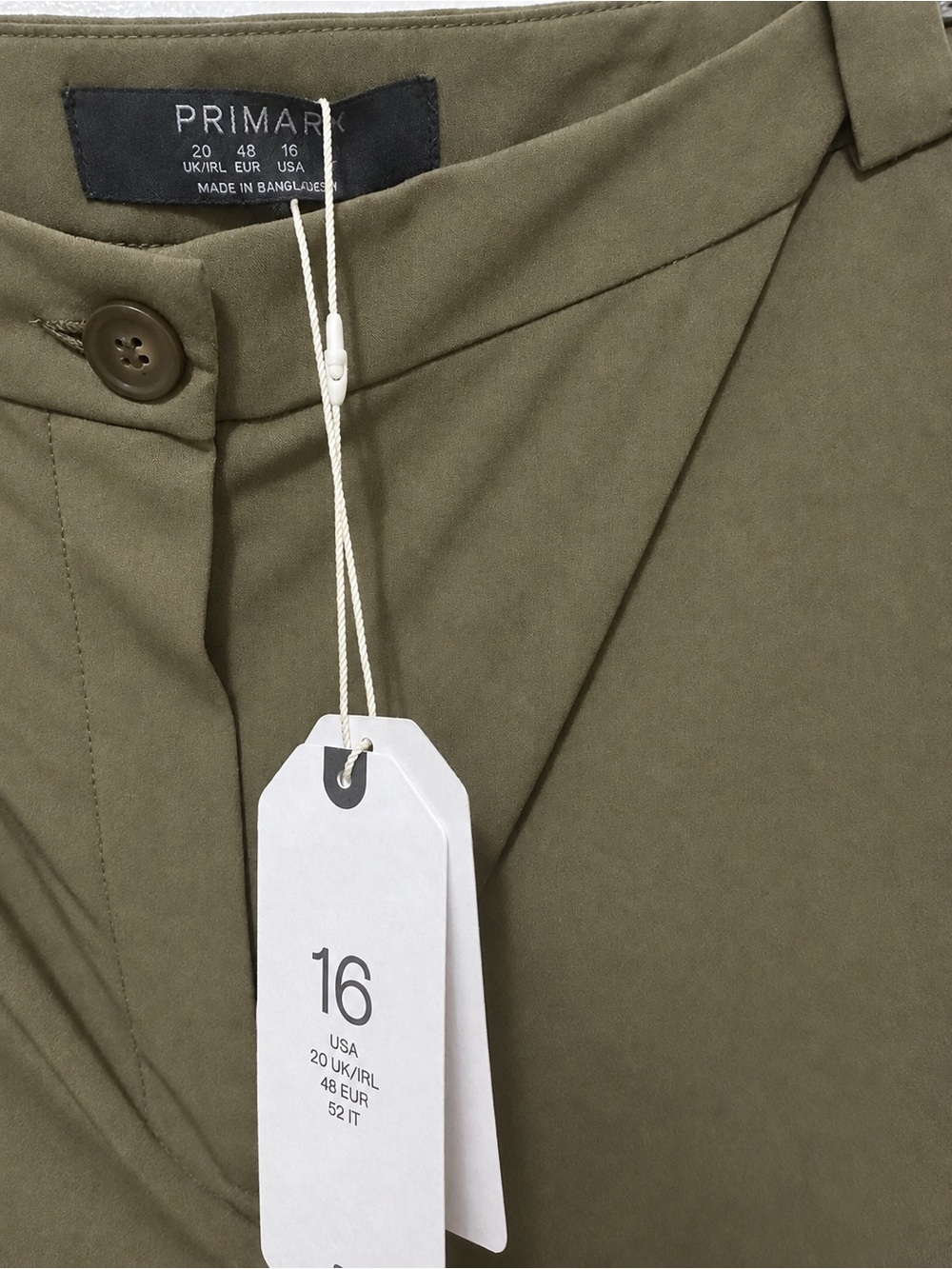 Primark women Olive Chino Trousers